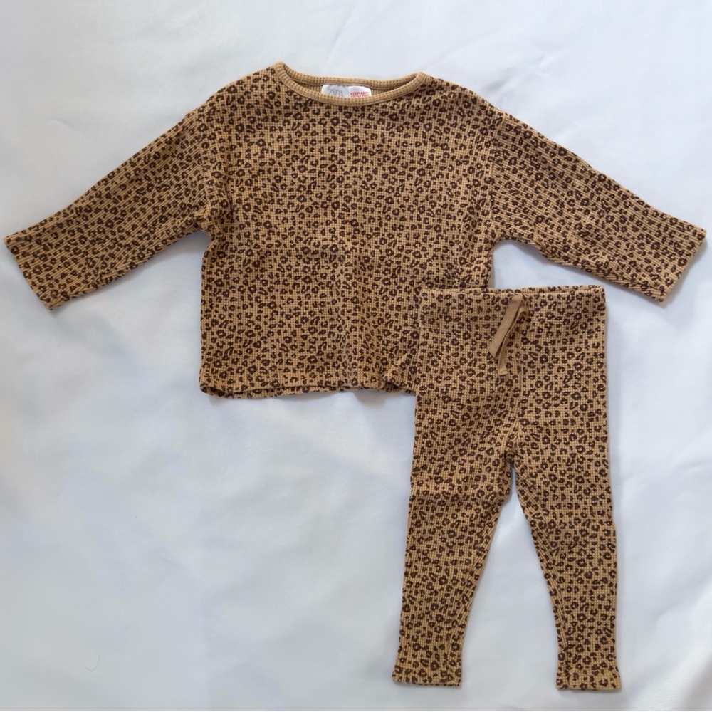 Zara Girls Leopard Outfit